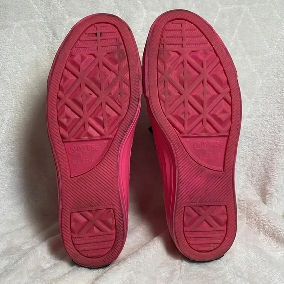 Converse X OPI V-I-Pink Passes Chuck Taylor All Star High Top Sneakers Size 6 - Picture 5 of 9